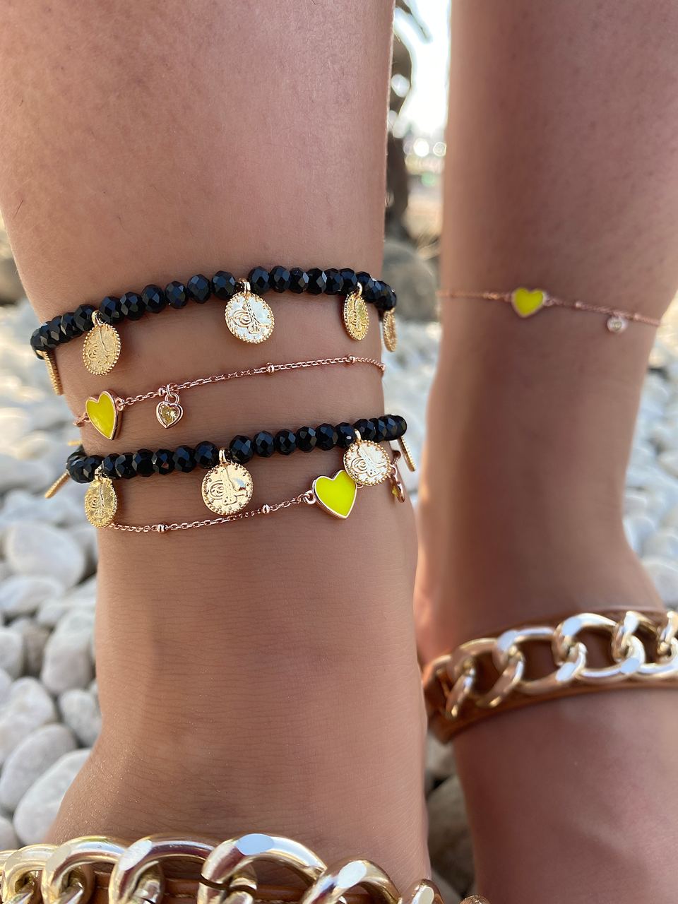 BlackSmaltis Anklet