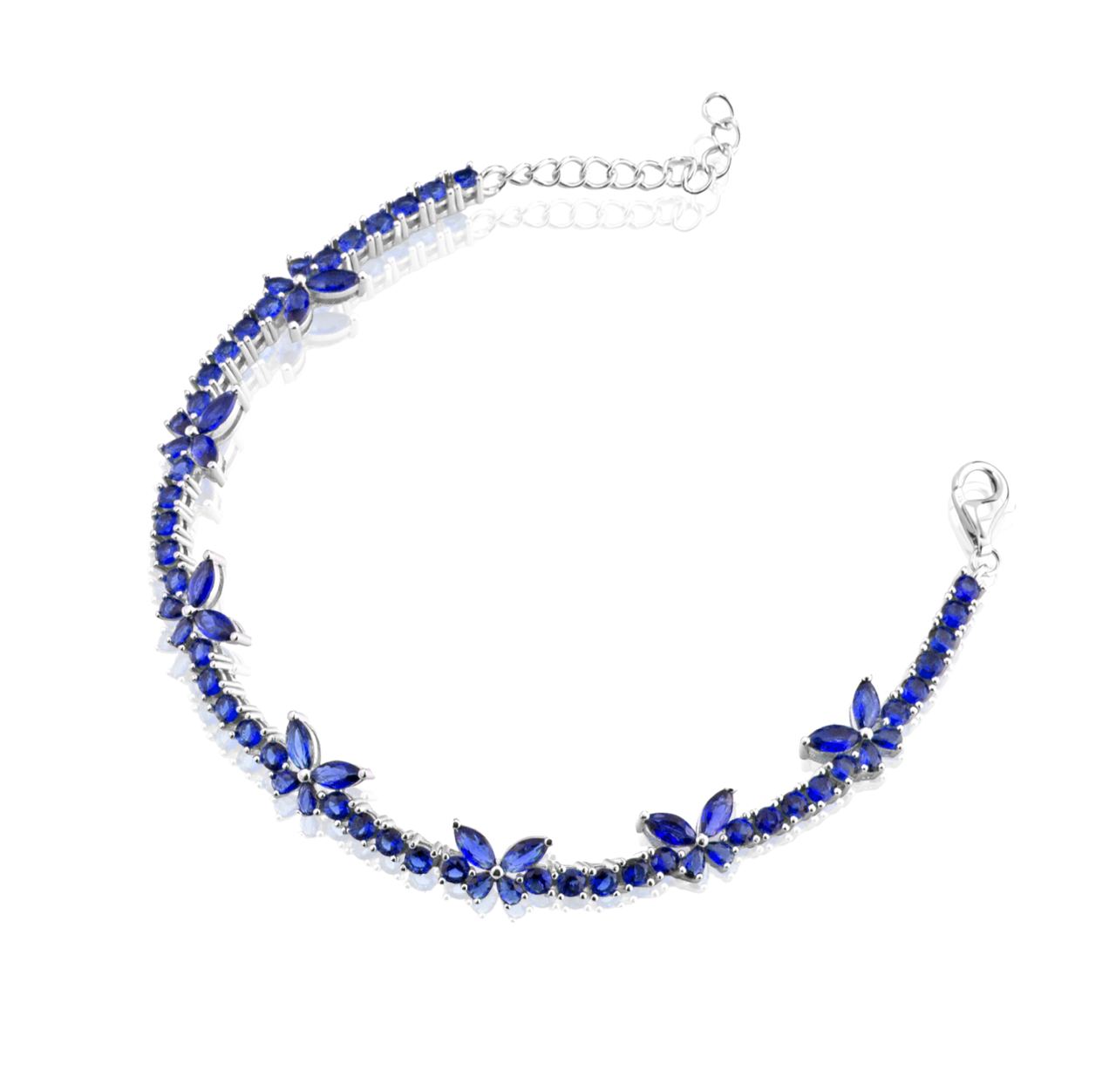 Butterflies tennis bracelet