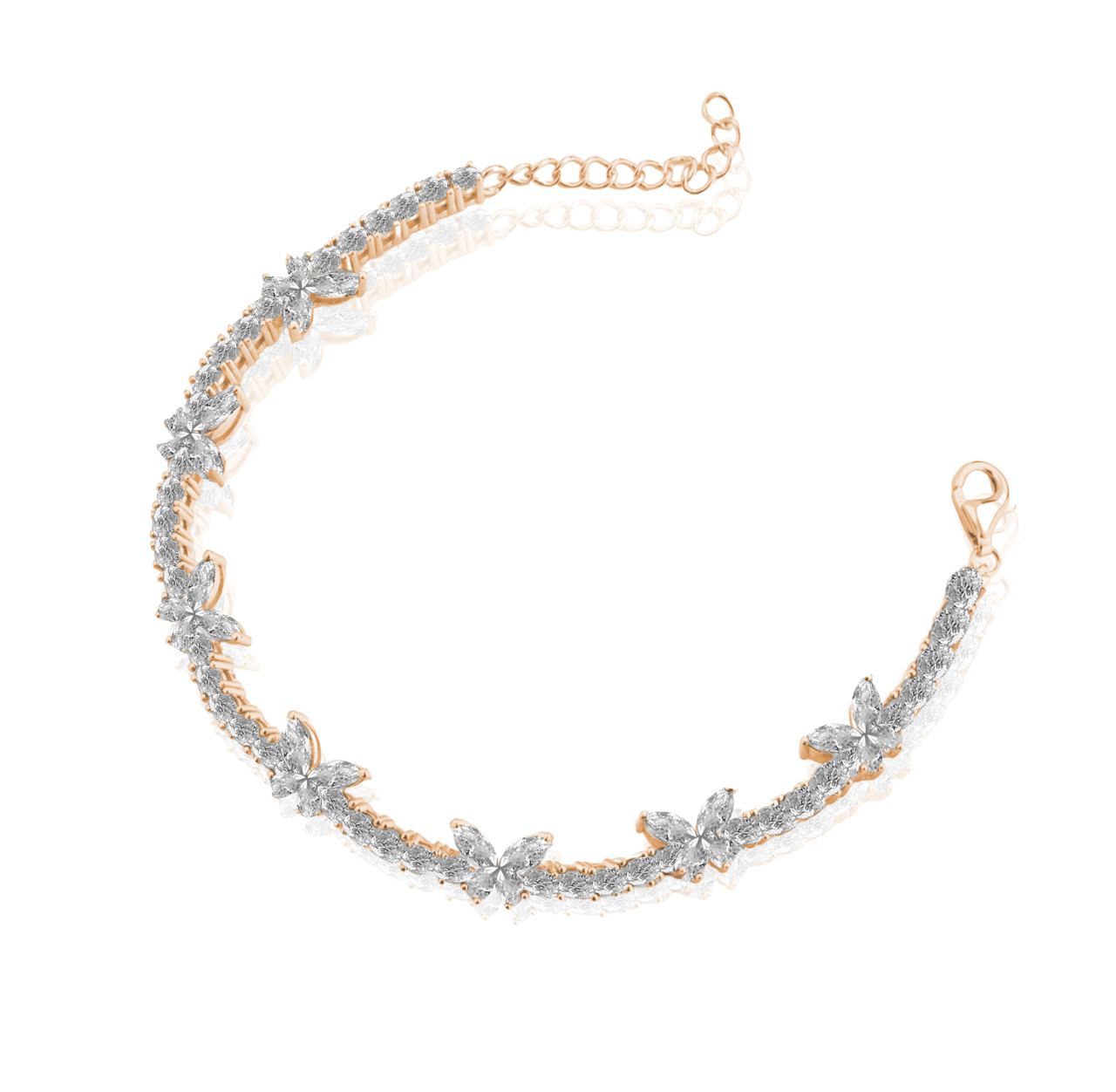Butterflies tennis bracelet