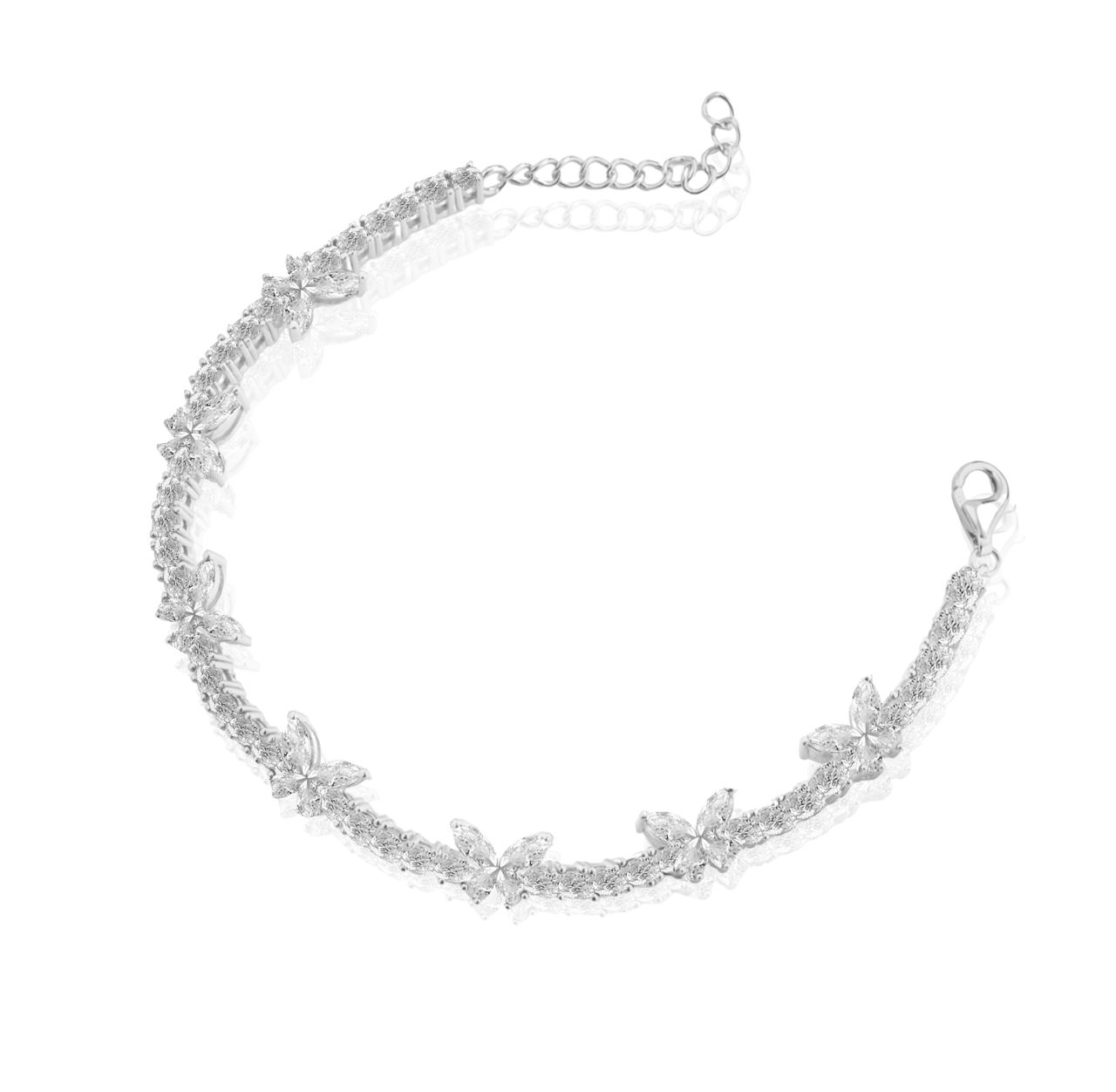 Butterflies tennis bracelet
