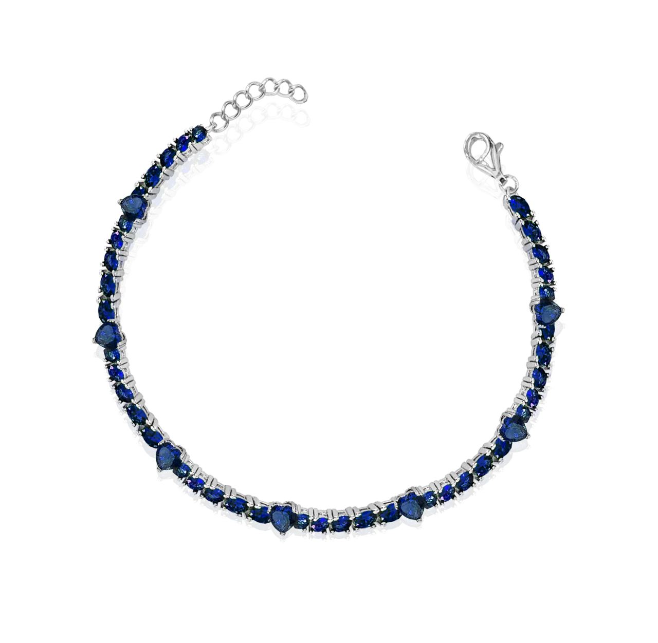 Hearts tennis bracelet