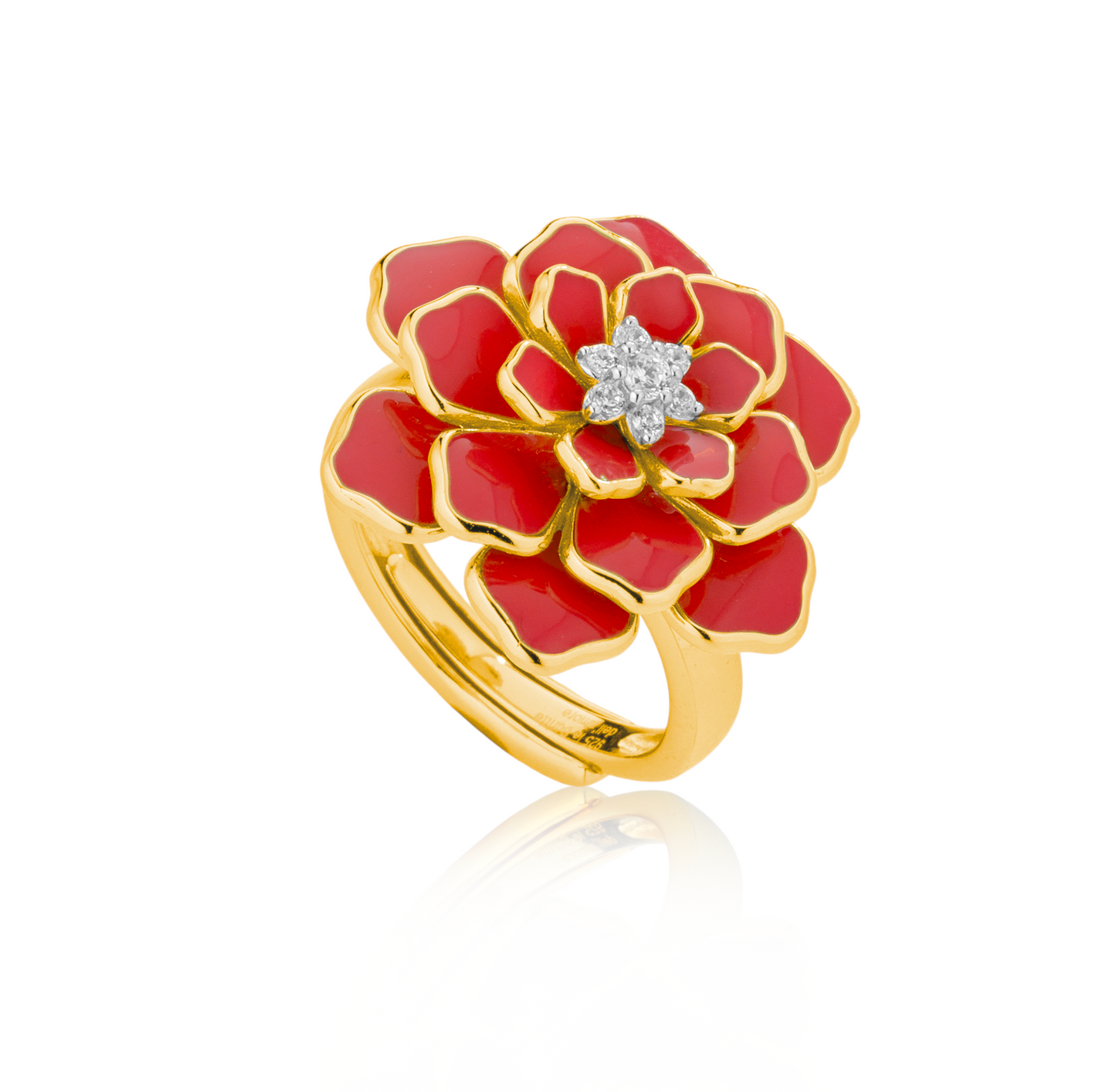 Anello petit rose