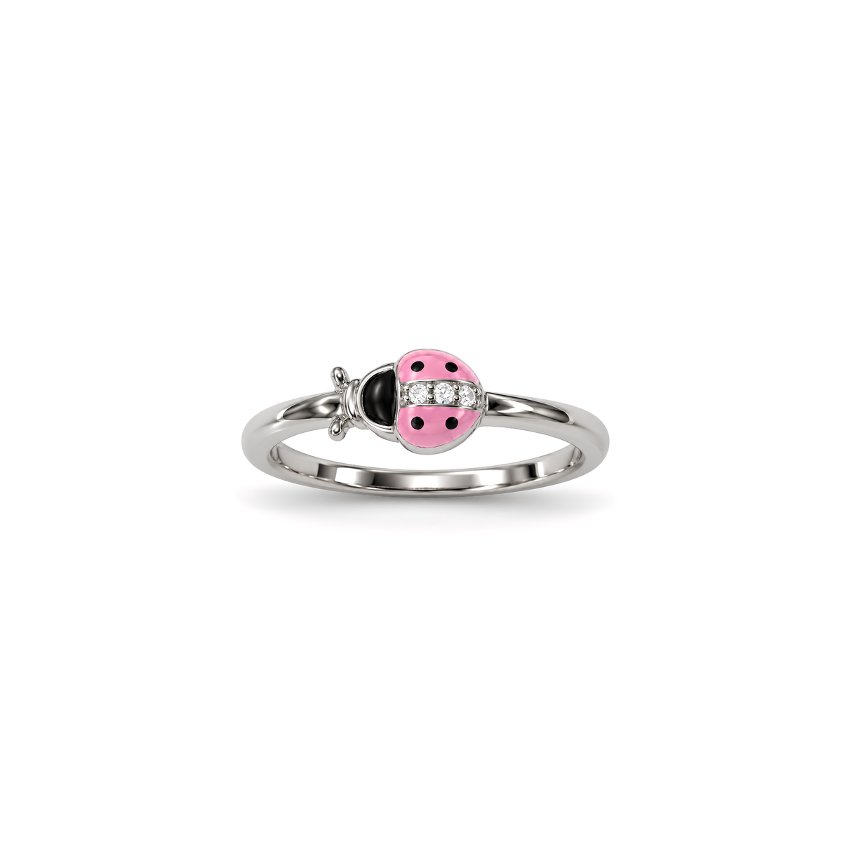 Anello baby coccinella
