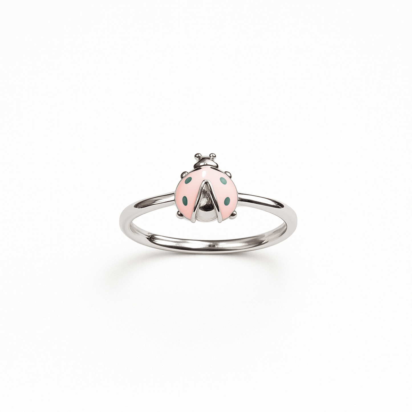 Anello baby coccinella