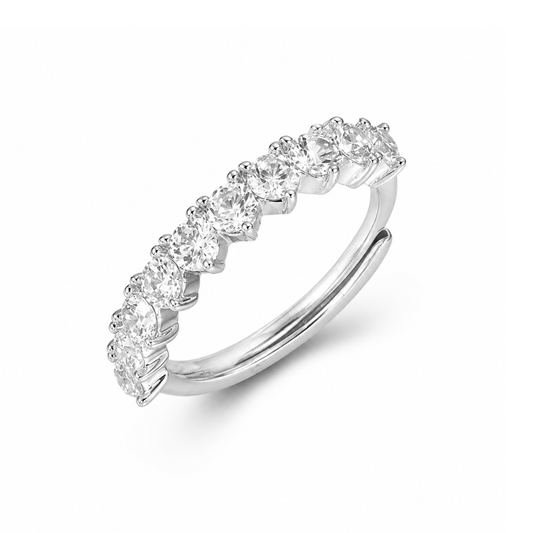 Anello Riviera 10 Swarovski