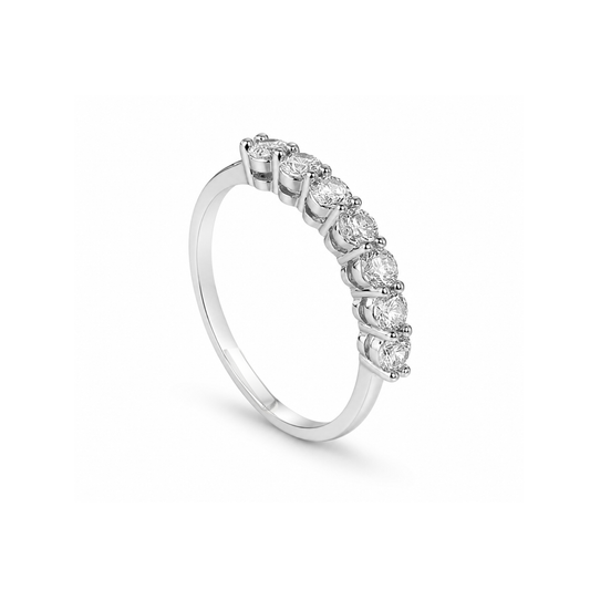 Anello Riviera 7 Swarovski