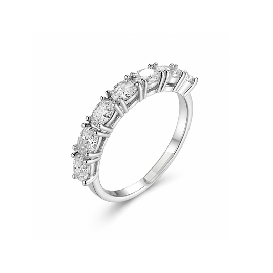 Anello Riviera 8 Swarovski