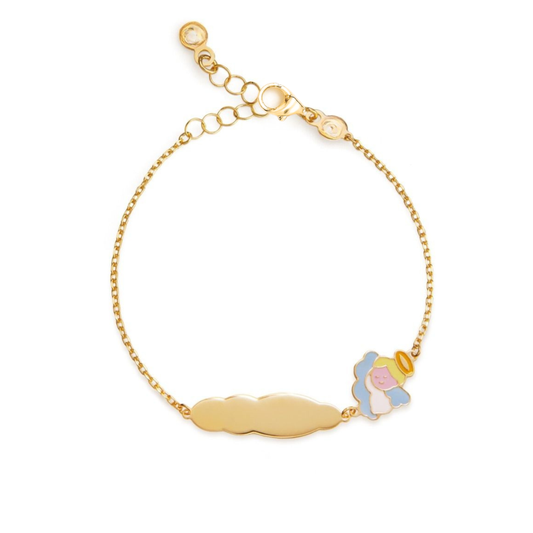 Bracciale Angioletto con targhetta