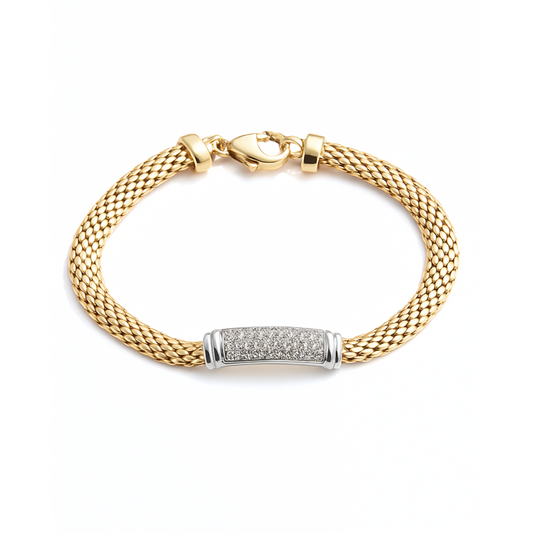 Bracciale fope e swarovski