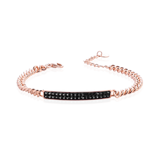 Bracciale uomo con barretta