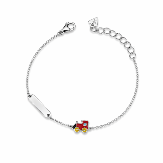 Bracciale baby targa Treno