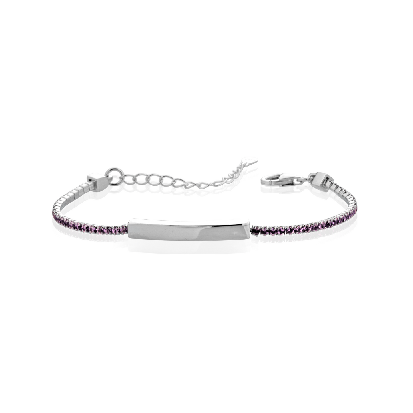 Bracciale baby tennis con targa