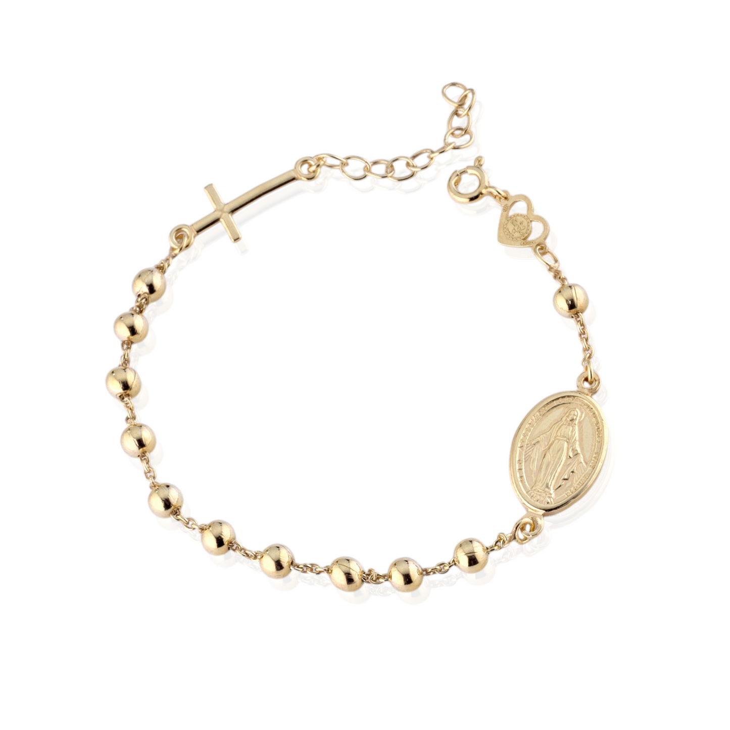 Bracciale Rosario palline 4mm