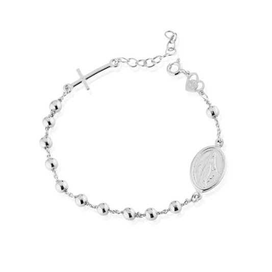 Bracciale Rosario palline 4mm