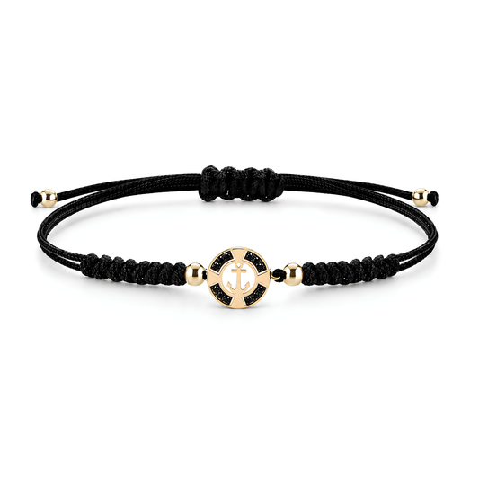 Bracciale Ancora con cordino