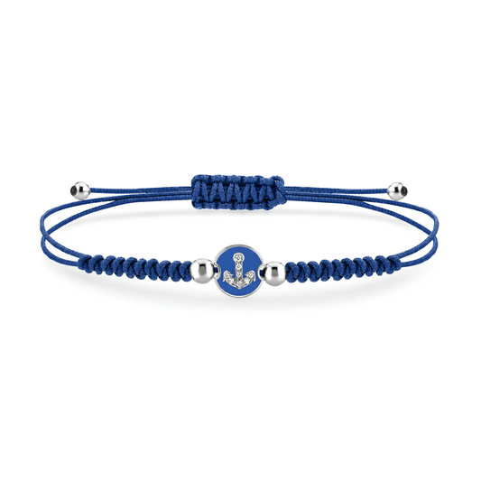 Bracciale Ancora con cordino