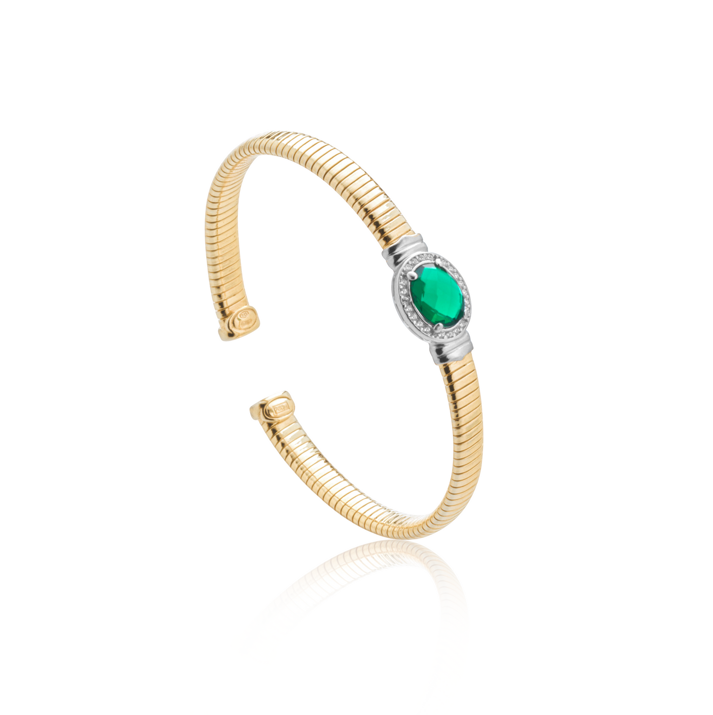Bracciale tubogas con swarovski
