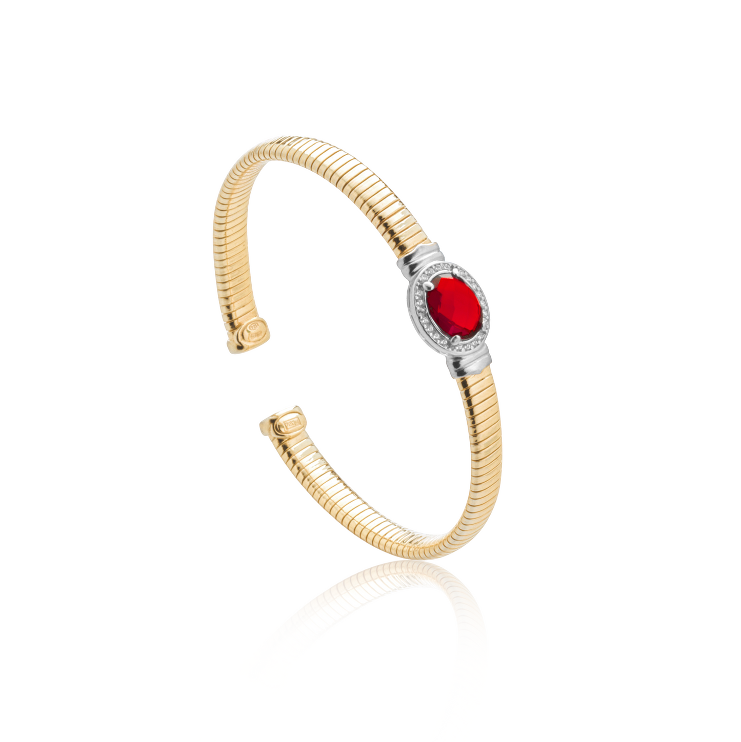 Bracciale tubogas con swarovski