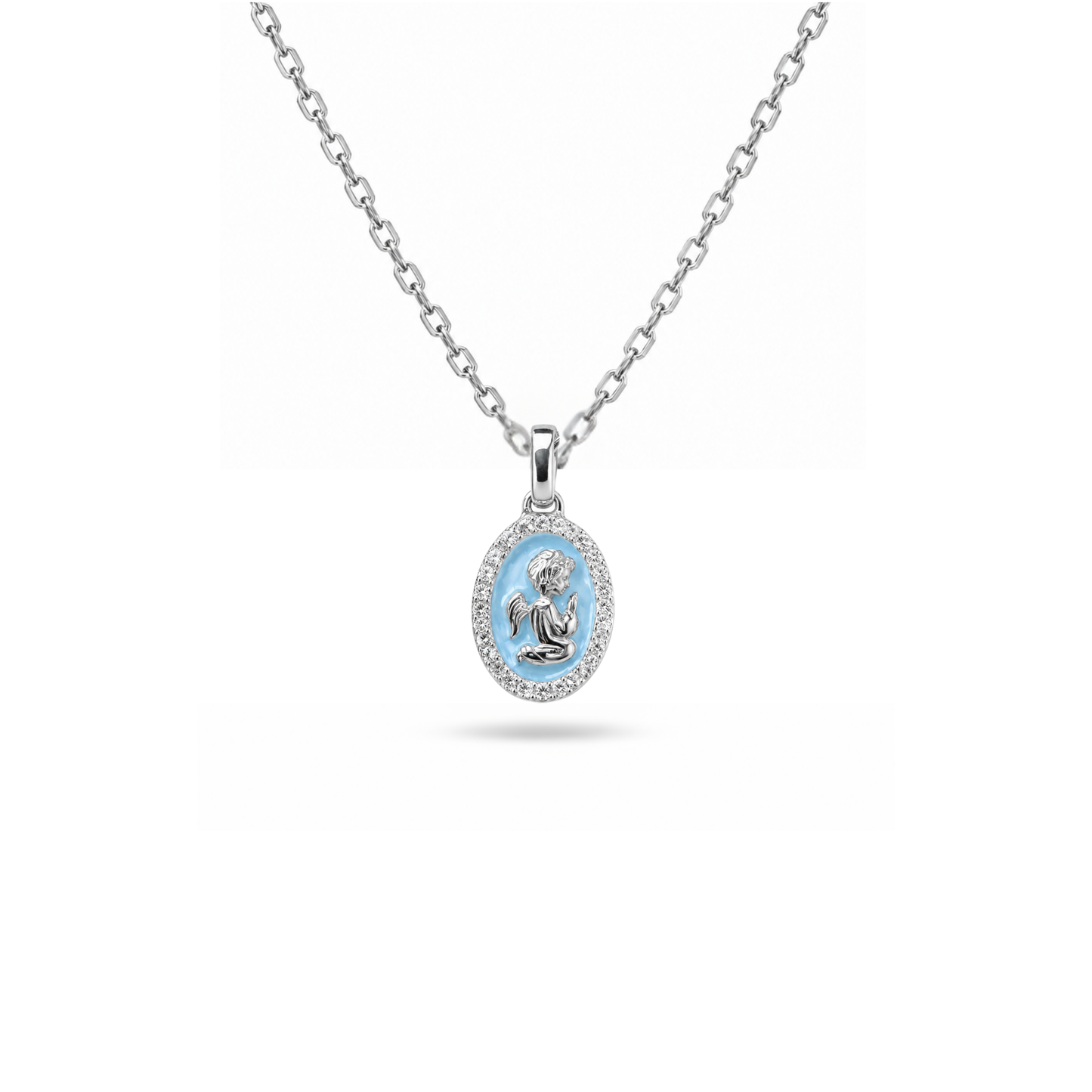 Collana Angioletto smaltato