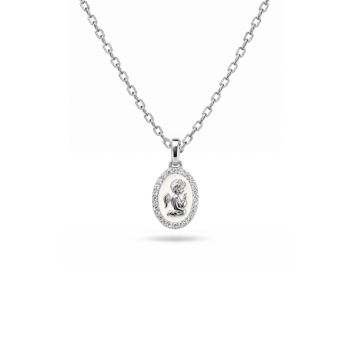 Collana Angioletto smaltato