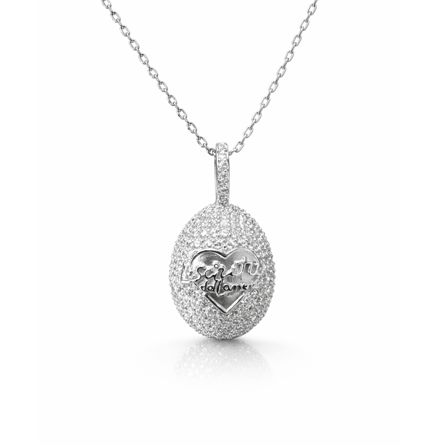 Collana Uovo Le Scritte Dell'Amore