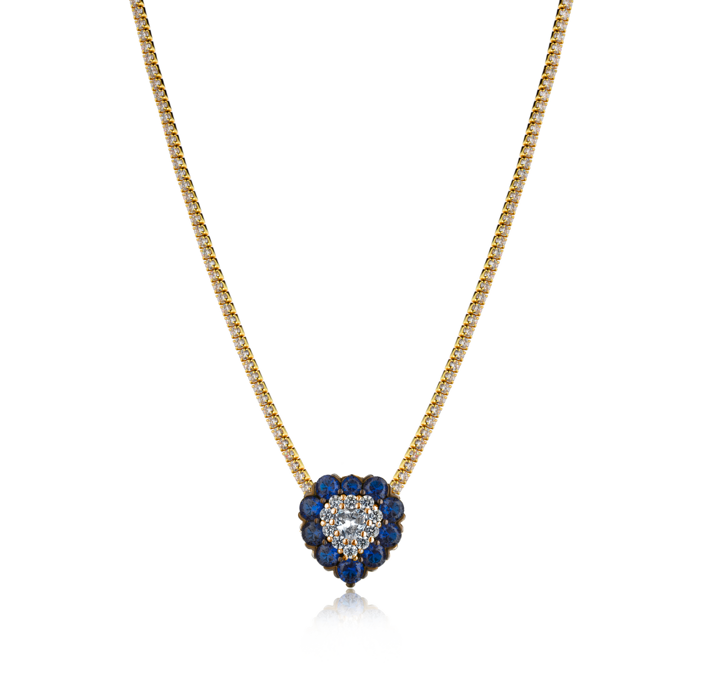 Collana Tennis Luxe Love