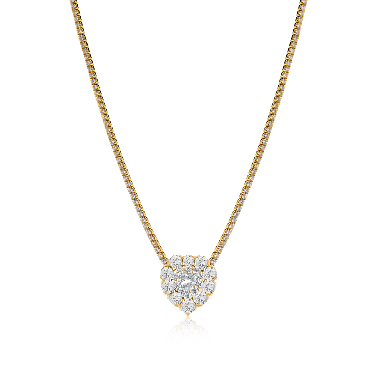Collana Tennis Luxe Love