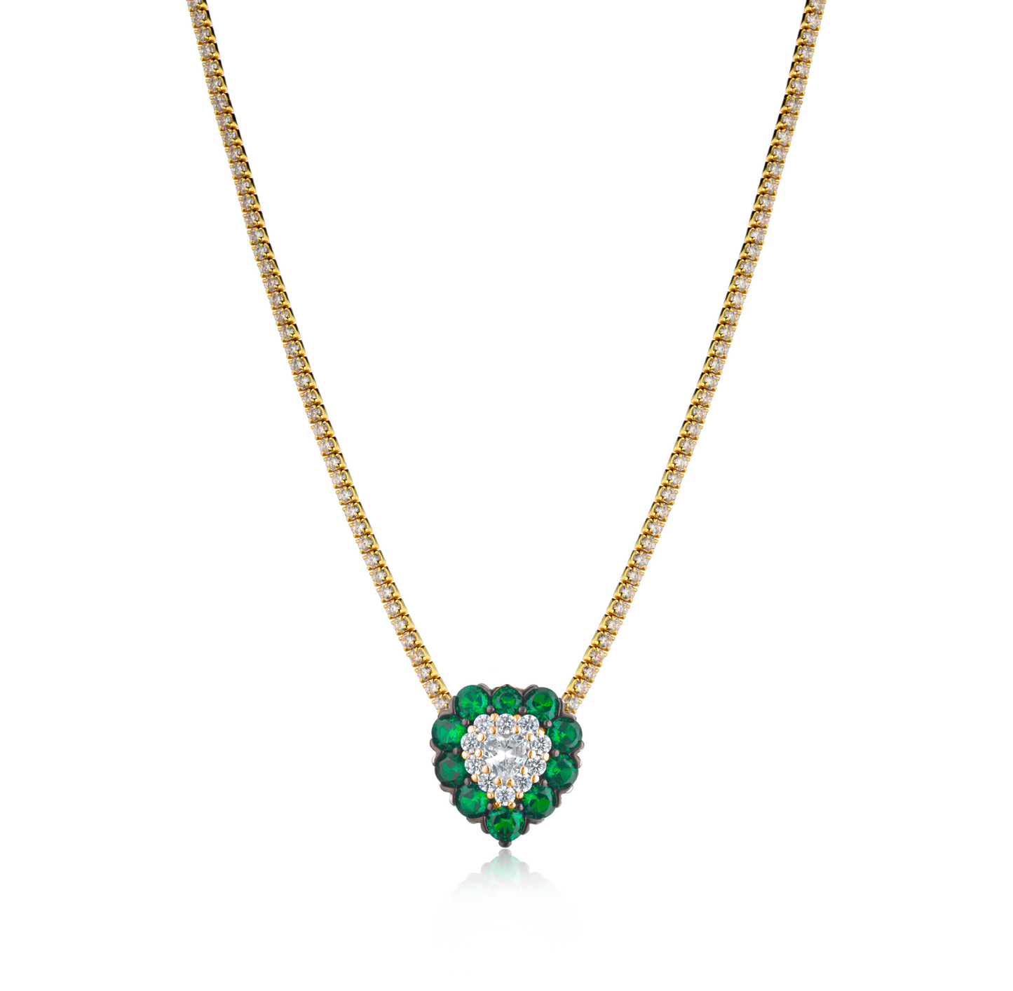 Collana Tennis Luxe Love