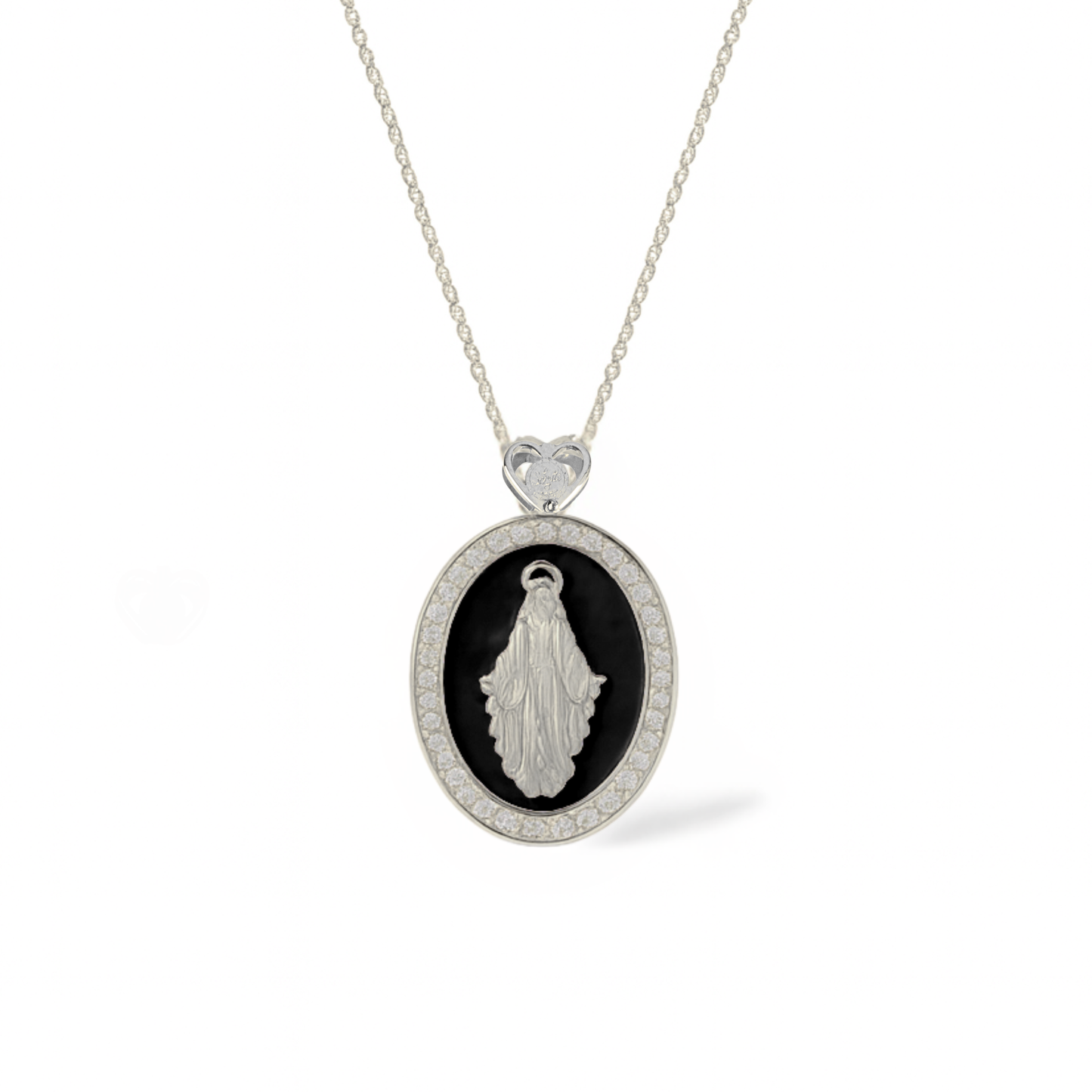 Collana Madonna Smaltata 2 misura