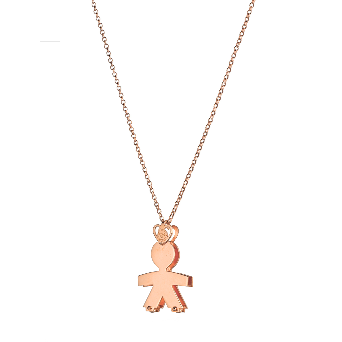 Collana bimbo due lastre 3 cm