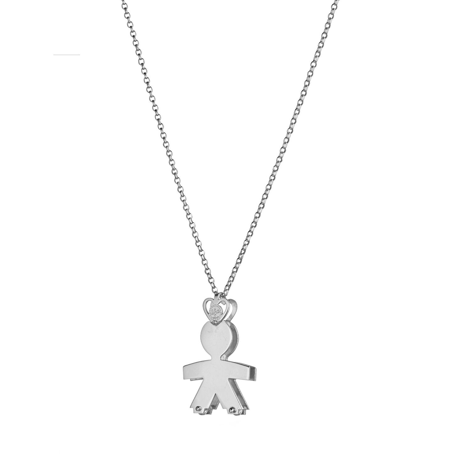Collana bimbo due lastre 3 cm