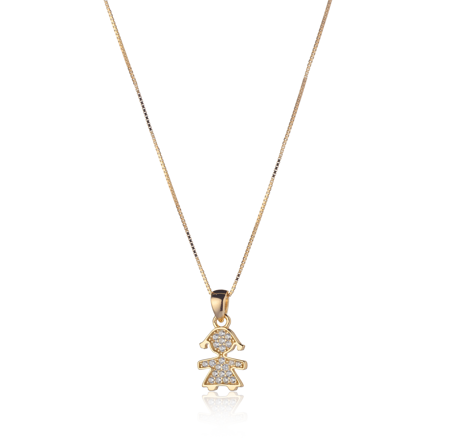 Collana bimba con swarovski