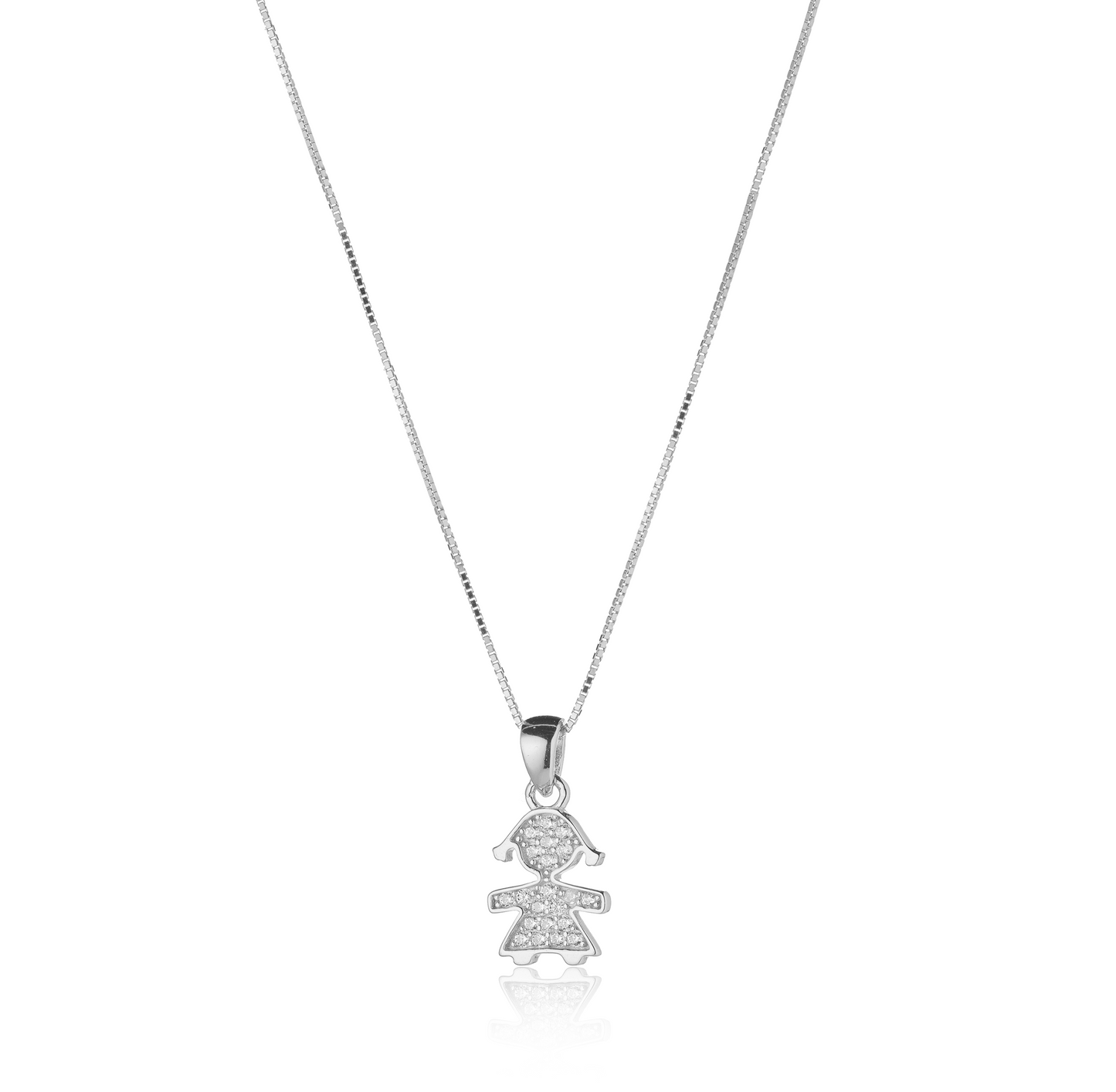 Collana bimba con swarovski
