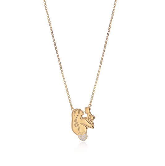 Collana Armonia di Cuore Piccola con Swarovski