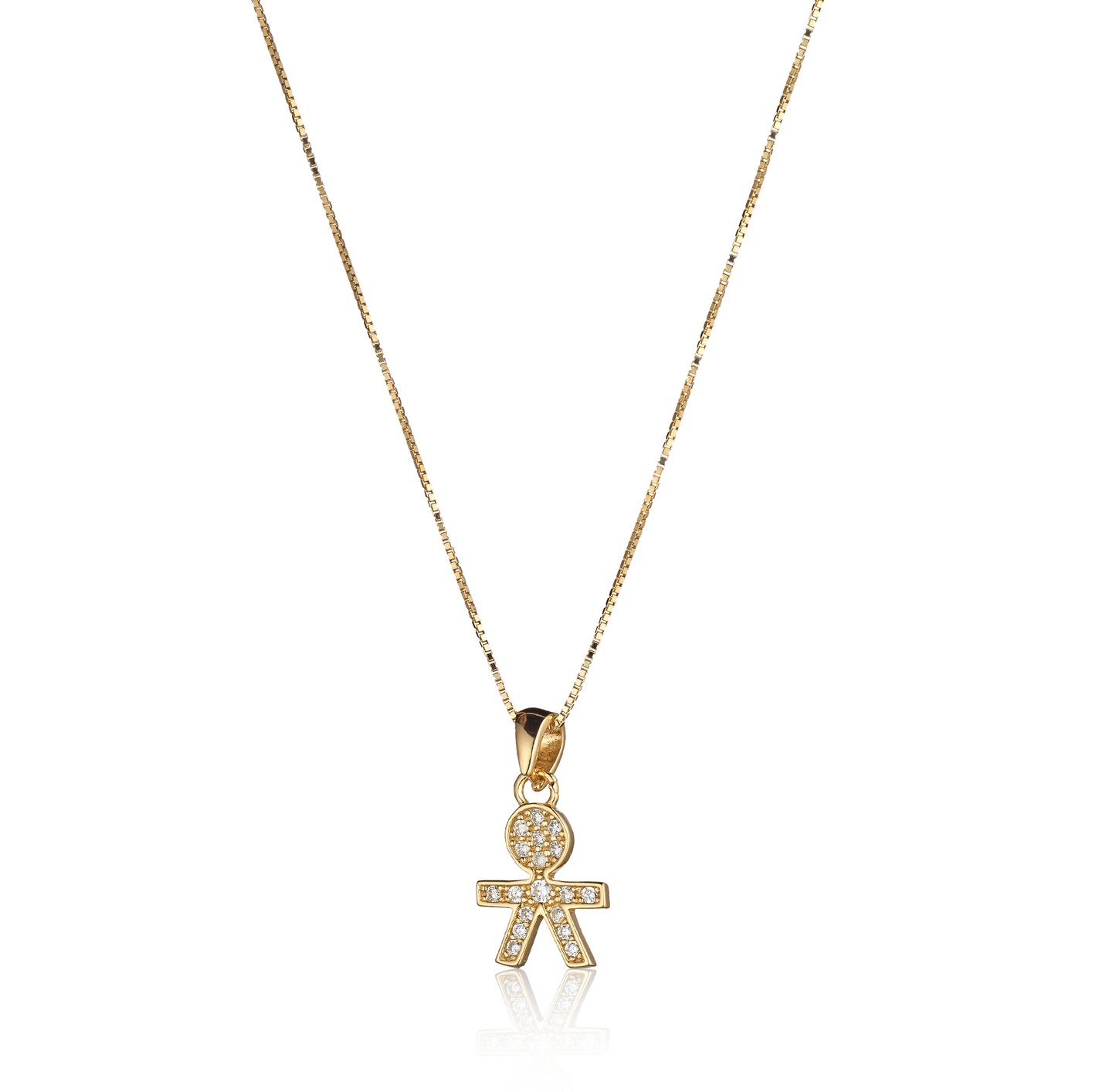 Collana bimbo con swarovski