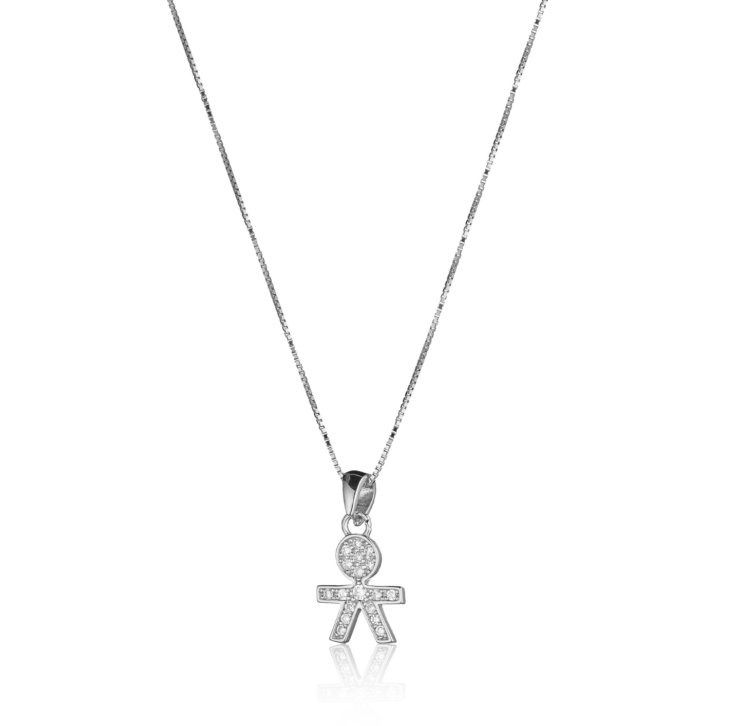 Collana bimbo con swarovski