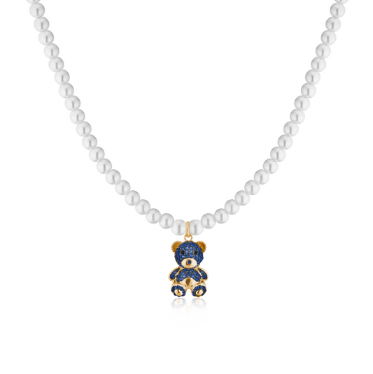 Collana di perle con Teddy