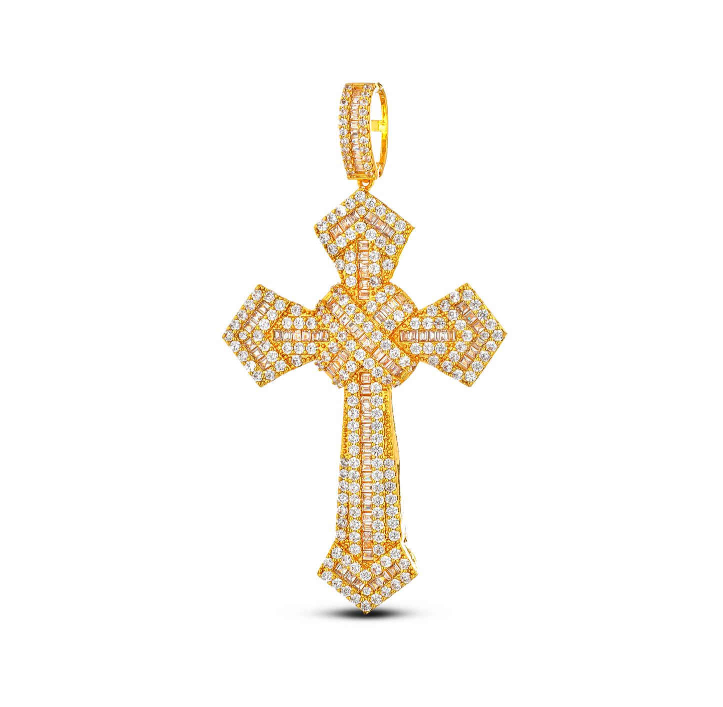 Croce con swarovski grande