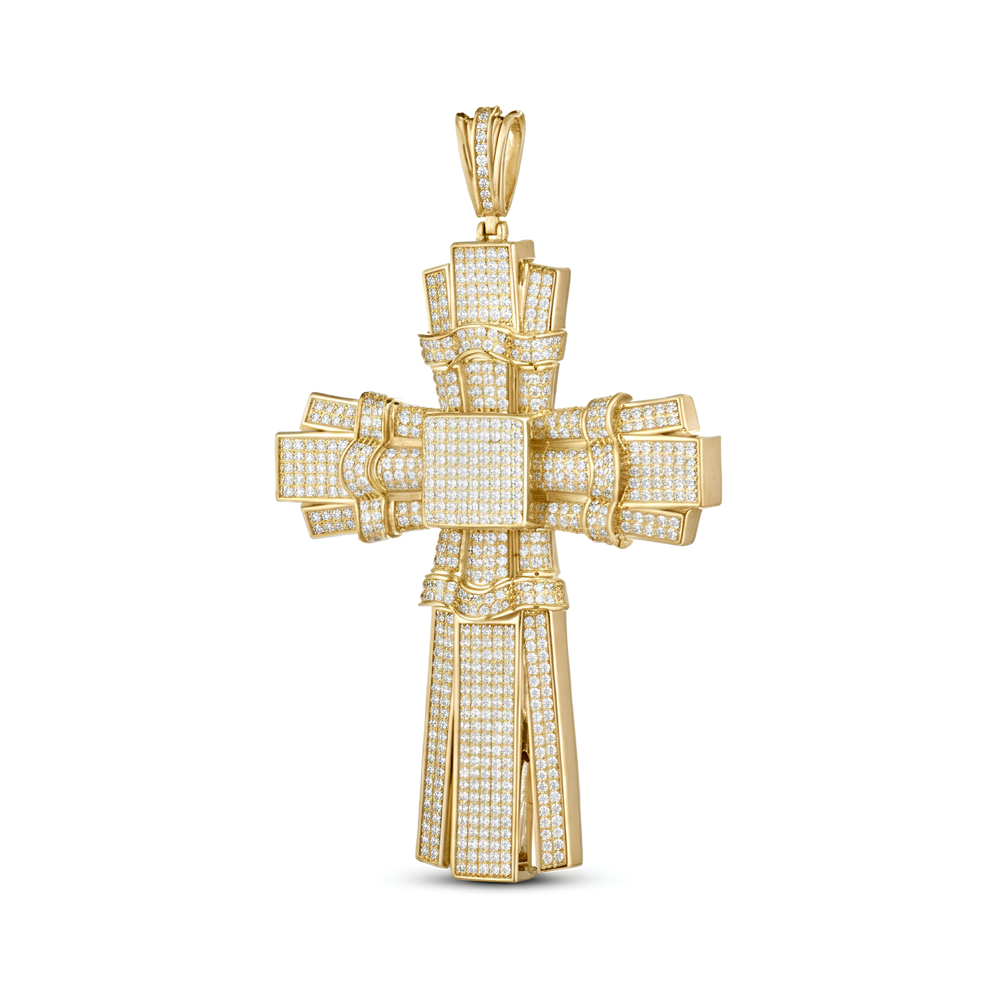 Croce con swarovski grande