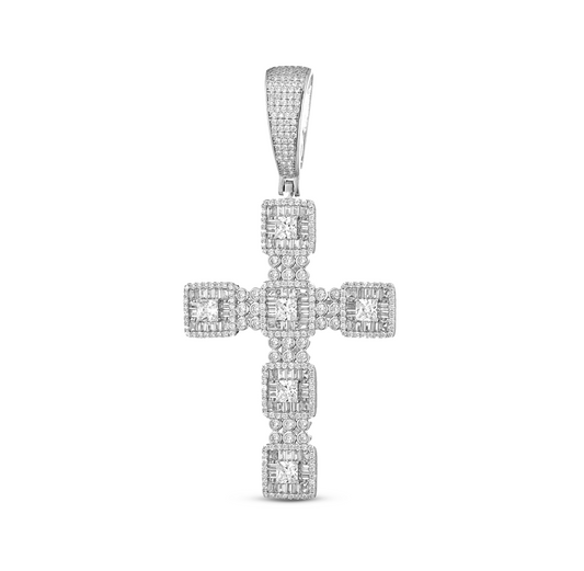 Croce con swarovski grande