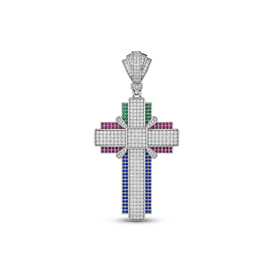 Croce con swarovski piccola