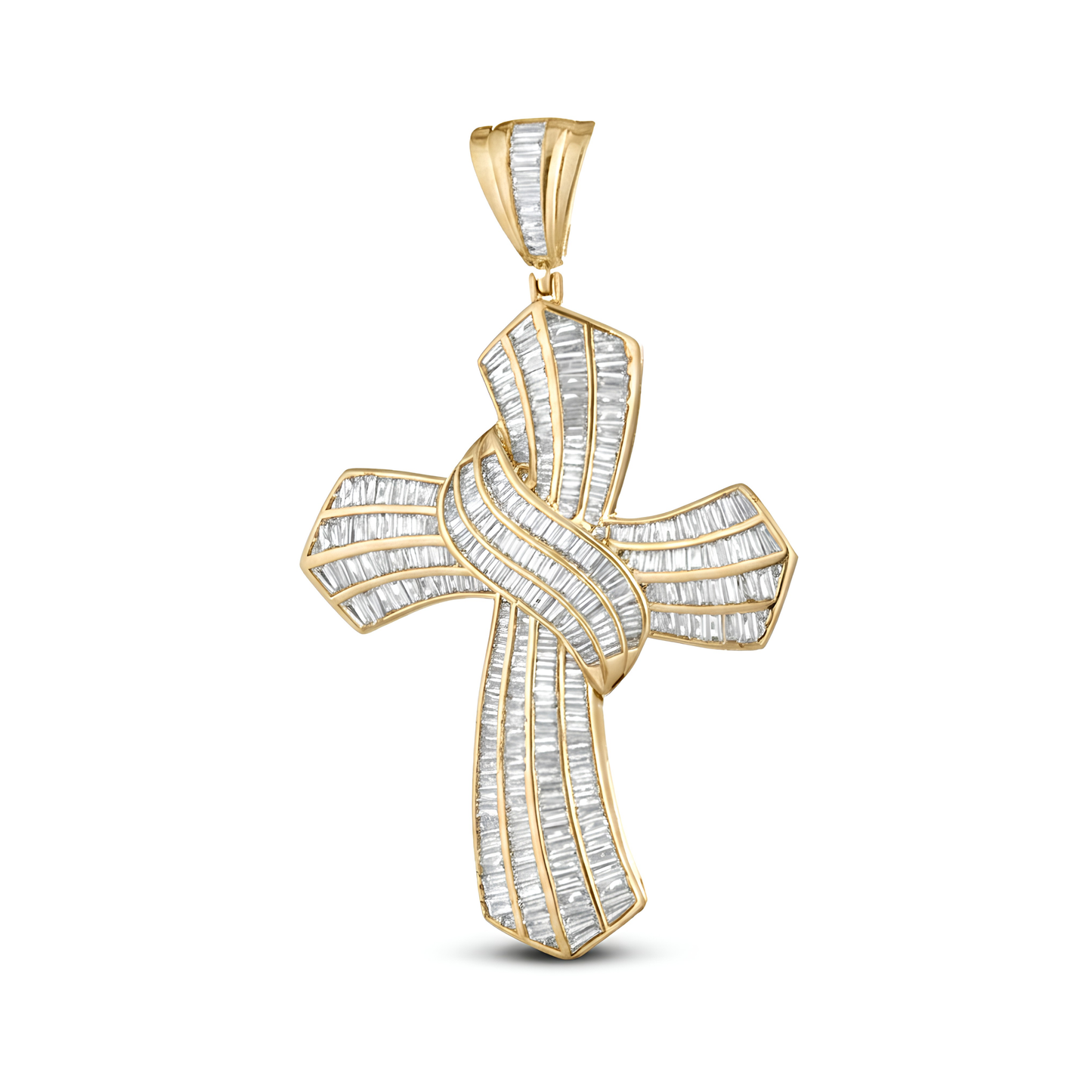 Croce con swarovski grande