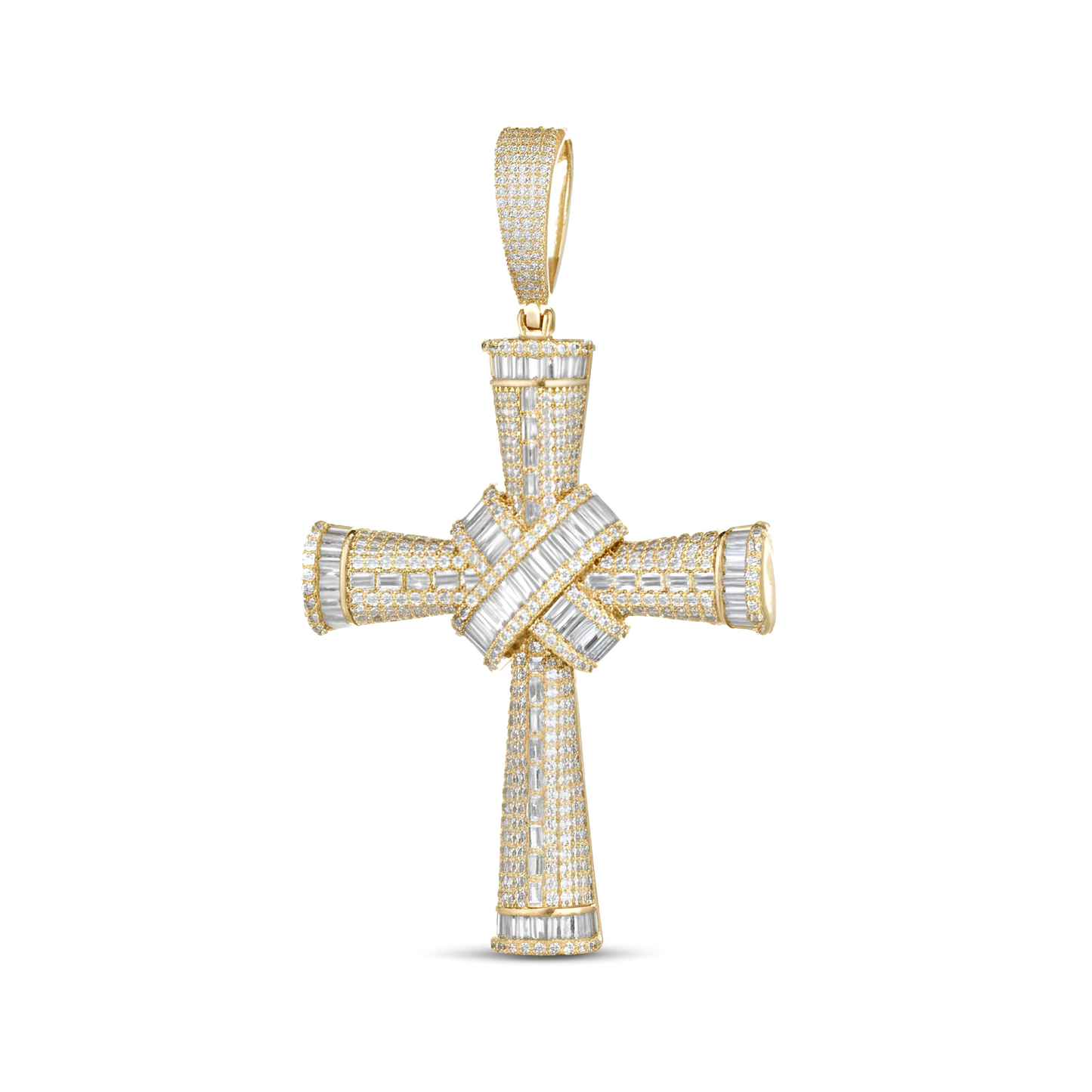 Croce con swarovski grande