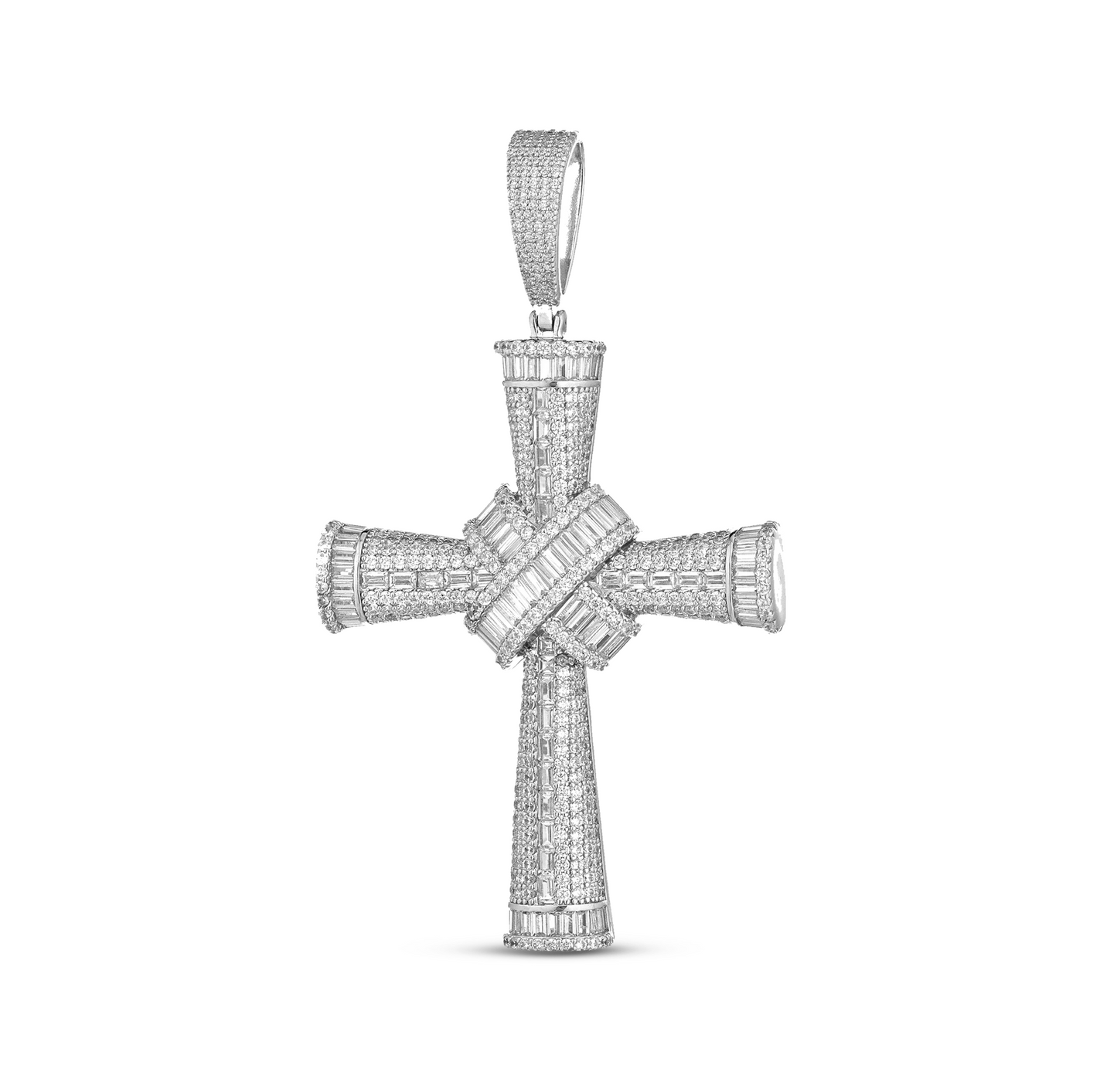 Croce con swarovski grande