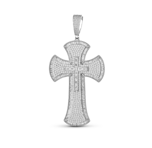 Croce con swarovski grande