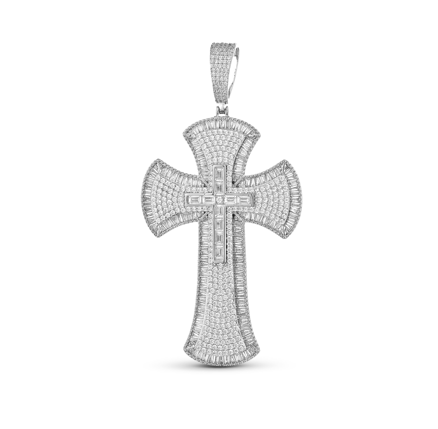Croce con swarovski grande