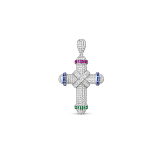 Croce con swarovski piccola