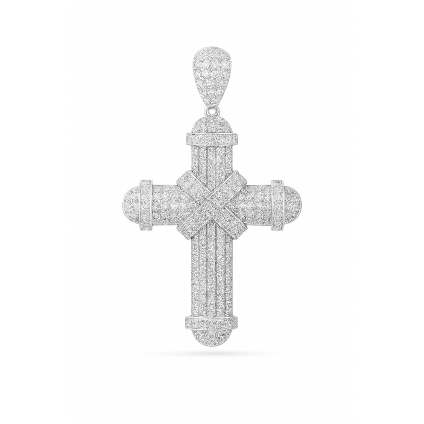 Croce con swarovski grande