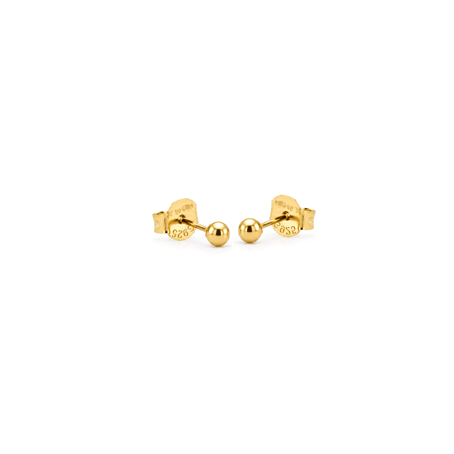Orecchino sfera argento 0,4