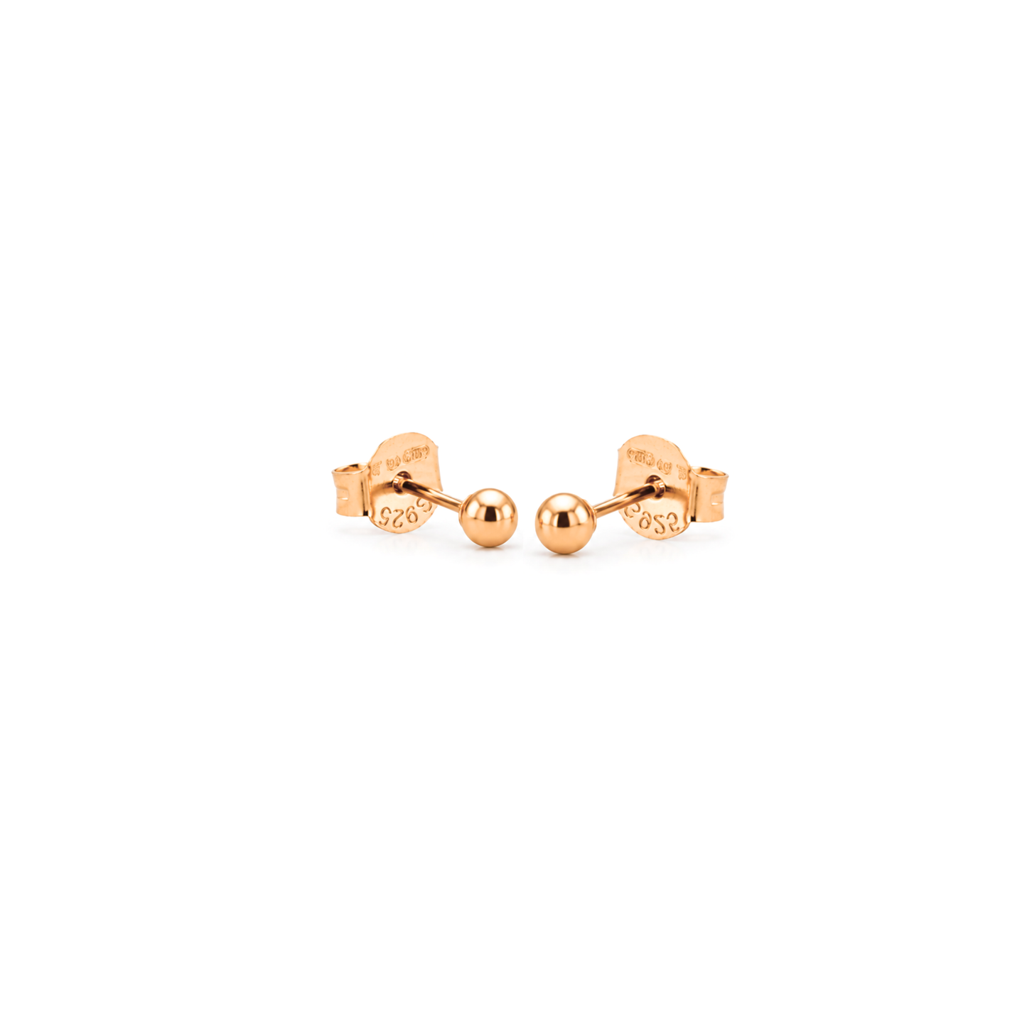 Orecchino sfera argento 0,5